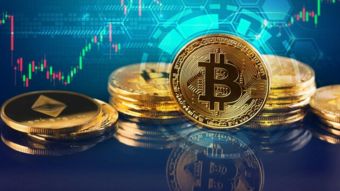 An illustrative depiction of Bitcoin mining rewards and network operations